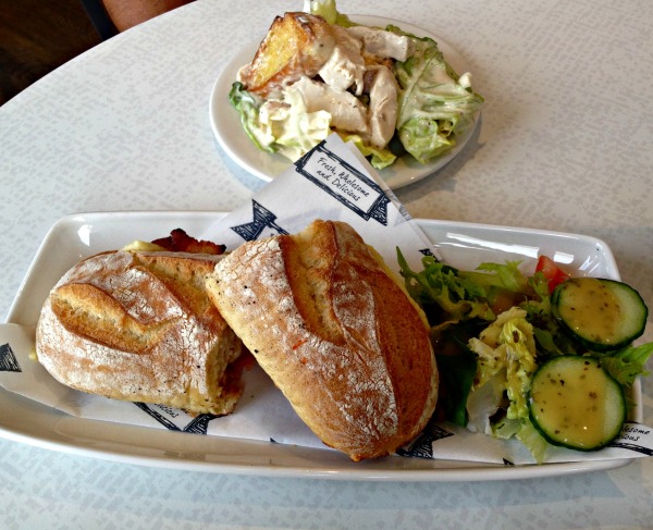 Caffe Massarella: Chicken Panini with Chicken Salad