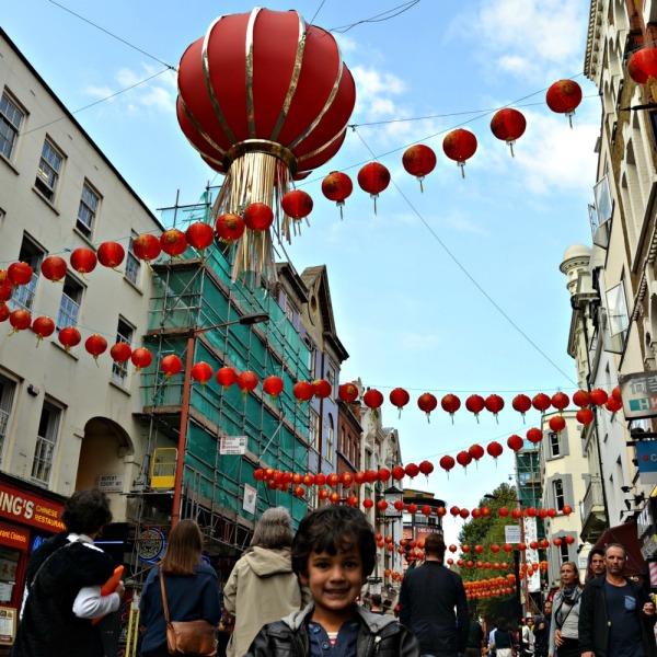 Chinatown: Colourful Chinese Lanterns