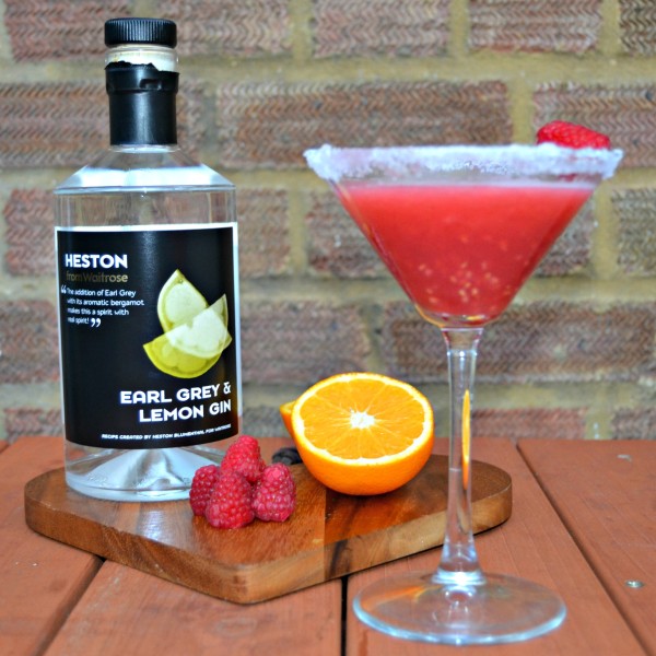 Summer Cocktail Recipe: Raspberry and Orange Earl Grey Gin Cocktail