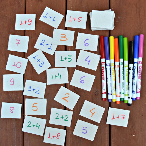 Maths Memory Game: Addition Cards