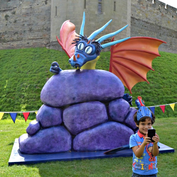 #DragonSelfie at Warwick Castle