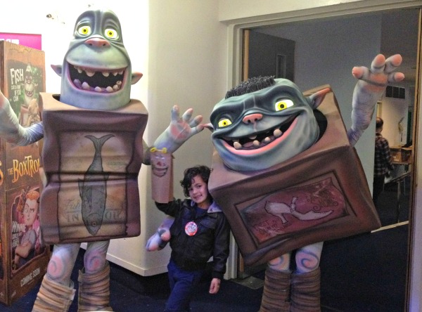 Meeting The Boxtrolls 