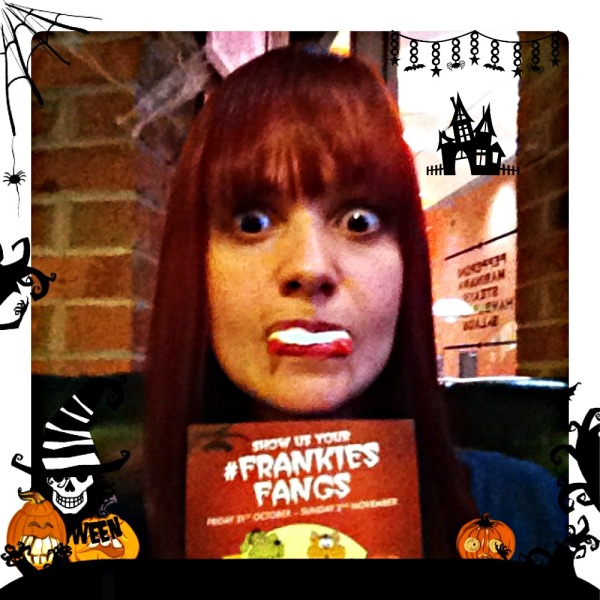 Hallowen Fun at Frankie & Benny's #FrankiesFangs