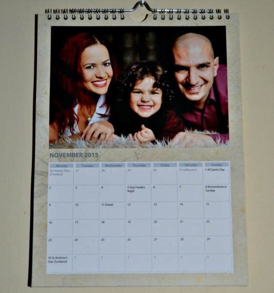 Personalised Photo Calendar