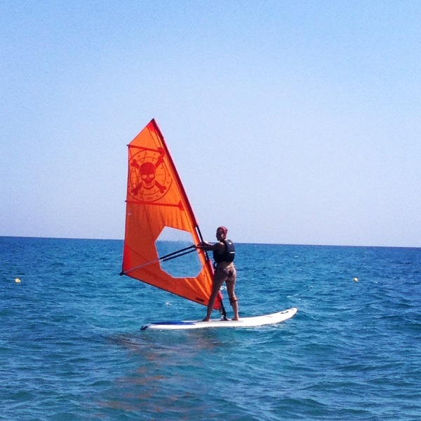 Wind Surfing in Sardinia