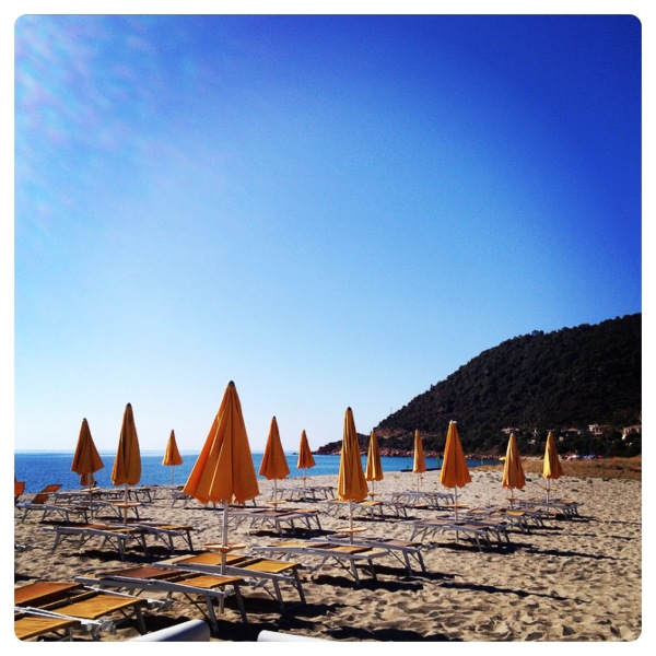 Perdepera Beach in Sardinia