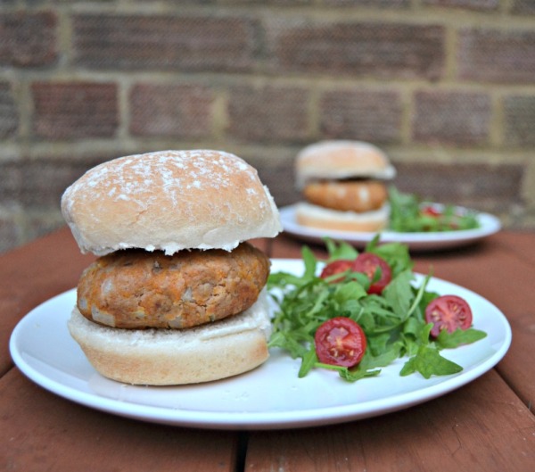 Tex-Mex Tuna Burgers