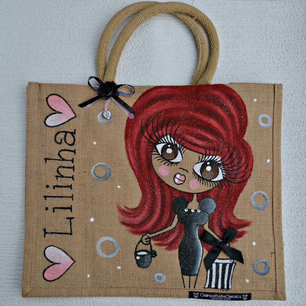 ToxicFox ClaireaBella Large Jute Bag