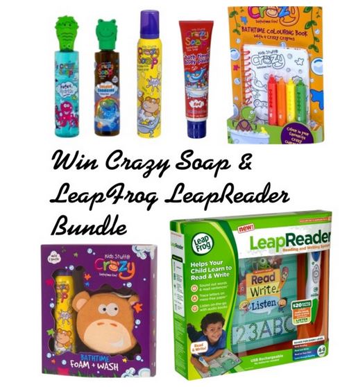 Win Crazy Soap LeapFrog Kids Bundle worth over £60