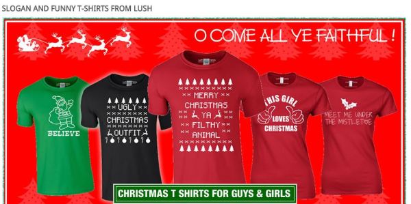 Day 12 - Lush T-shirts