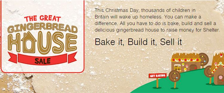 The Great Gingerbread House Sale by Shelter