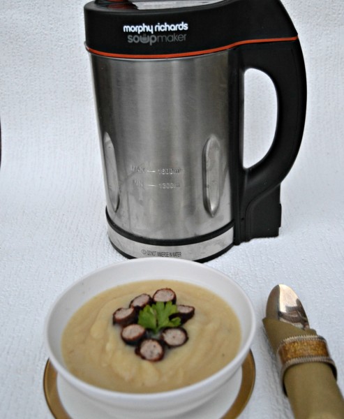 Parsnip Soup on Morphy Richards Soup Maker