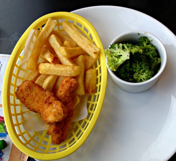 Chicken Goujons with Chips