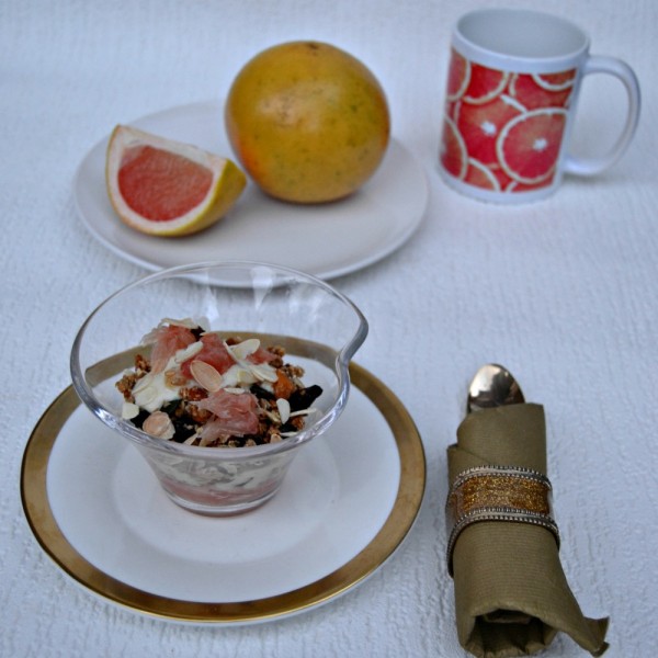 Homemade Granola Recipe with Florida Grapefruit 