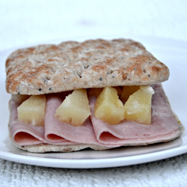 Ham, Pineapple and Sweet Chilli Sandwich