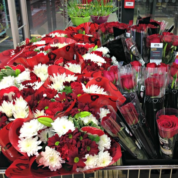 Valentine's Day Flowers at Aldi