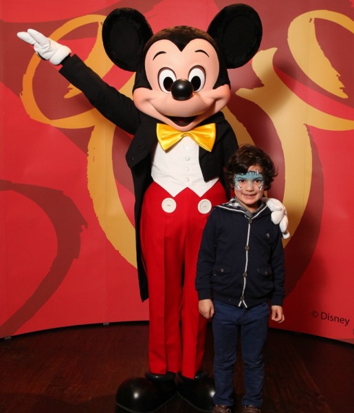 Meeting Mickey Mouse