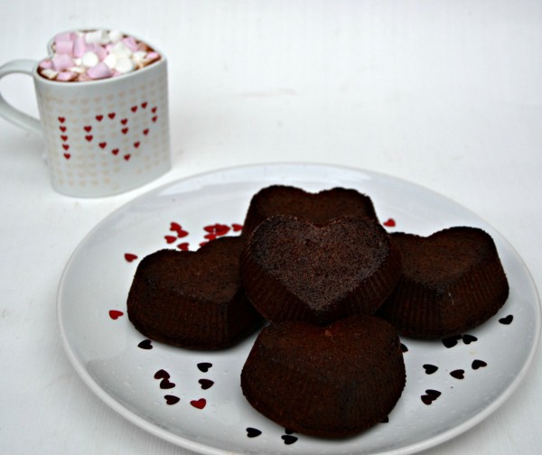 Heart Shaped Nutella Brownie 5