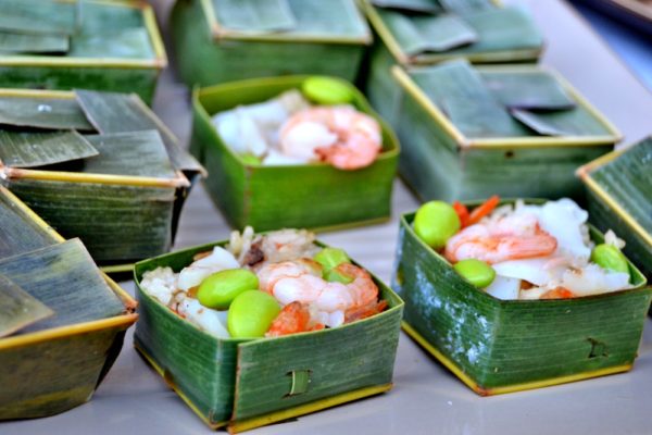 Luxury Coconut Leaf Prawn Parcels